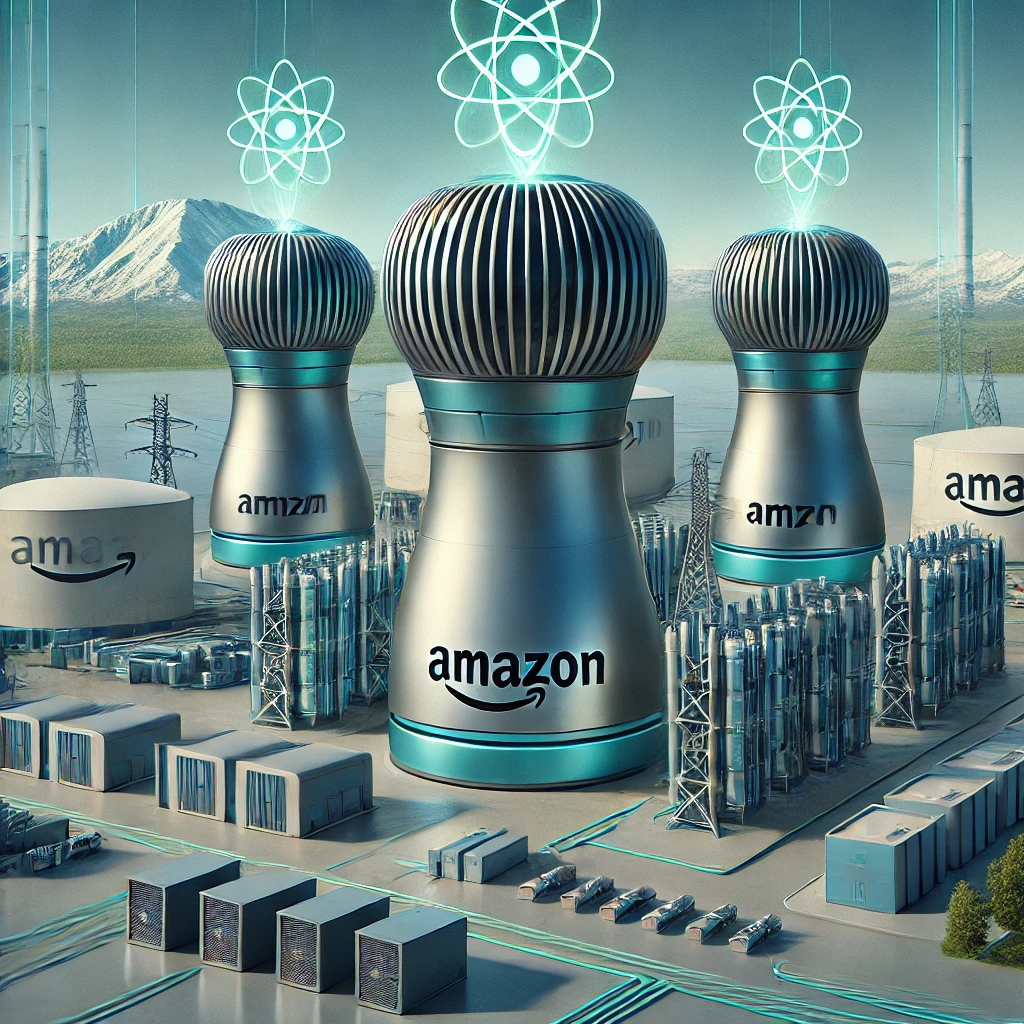 Amazon investit dans les réacteurs nucléaires modulaires pour ses besoins énergétiques
